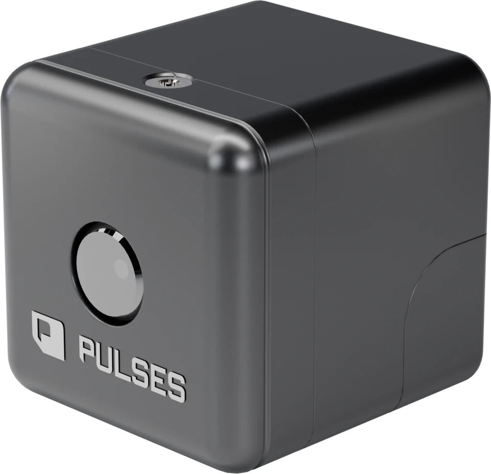 A Pulses Vision device, in space grey